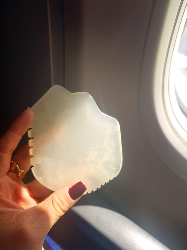 White Jade Gua Sha Board & Protocol