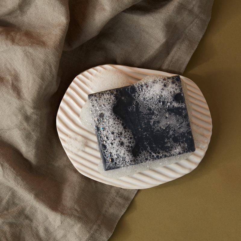 ACTIVATED CHARCOAL + DEAD SEA SALT COMPLEXION SOAP