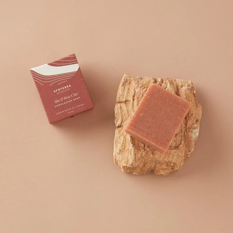 ALOE + ROSE CLAY COMPLEXION SOAP