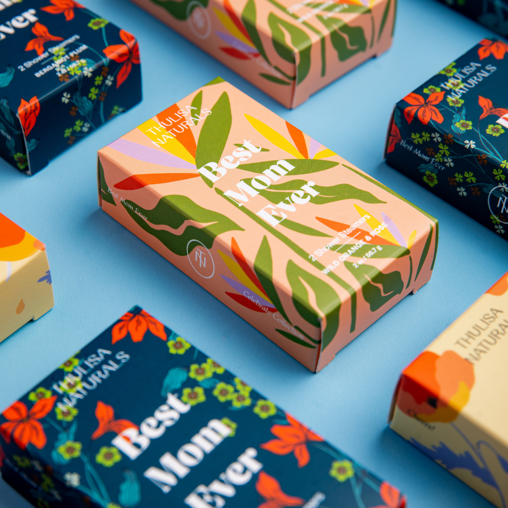 Mother’s Day Orange and Rose Shower Steamer - 2 pack