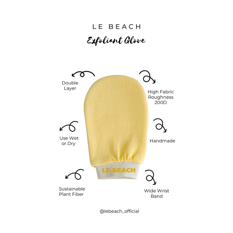 LE BEACH Exfoliating Glove