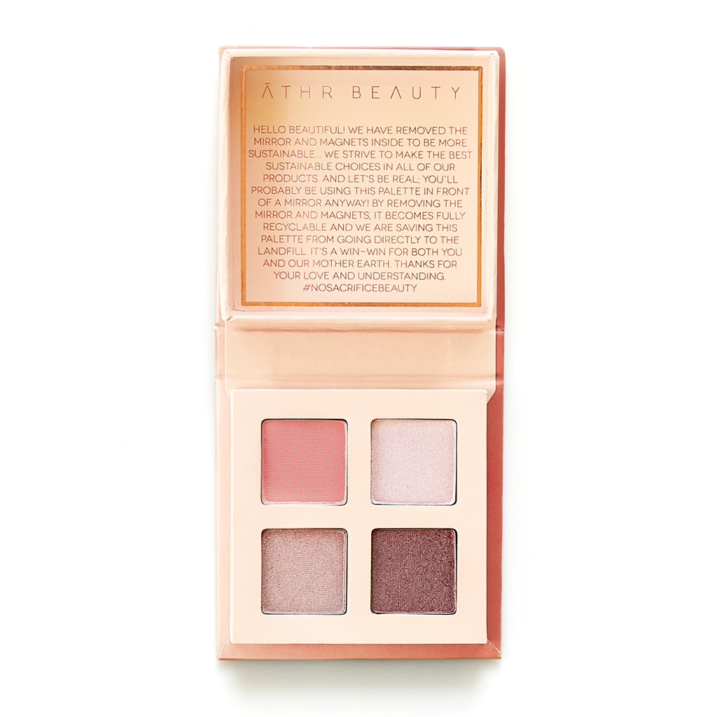 Rose Quartz Crystal Eyeshadow Quad