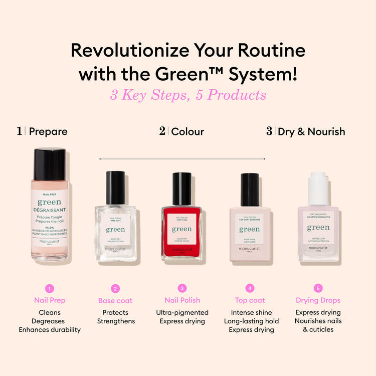 POPPY RED - Green™ Vegan Nail Polish