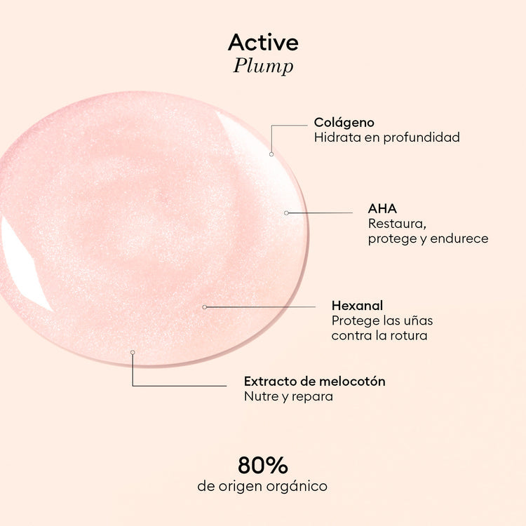 ACTIVE PLUMP - Vegan Collagen Infused Nail Polish