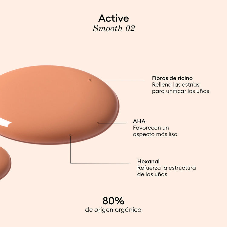 ACTIVE SMOOTH 02 - Vegan Nail Polish