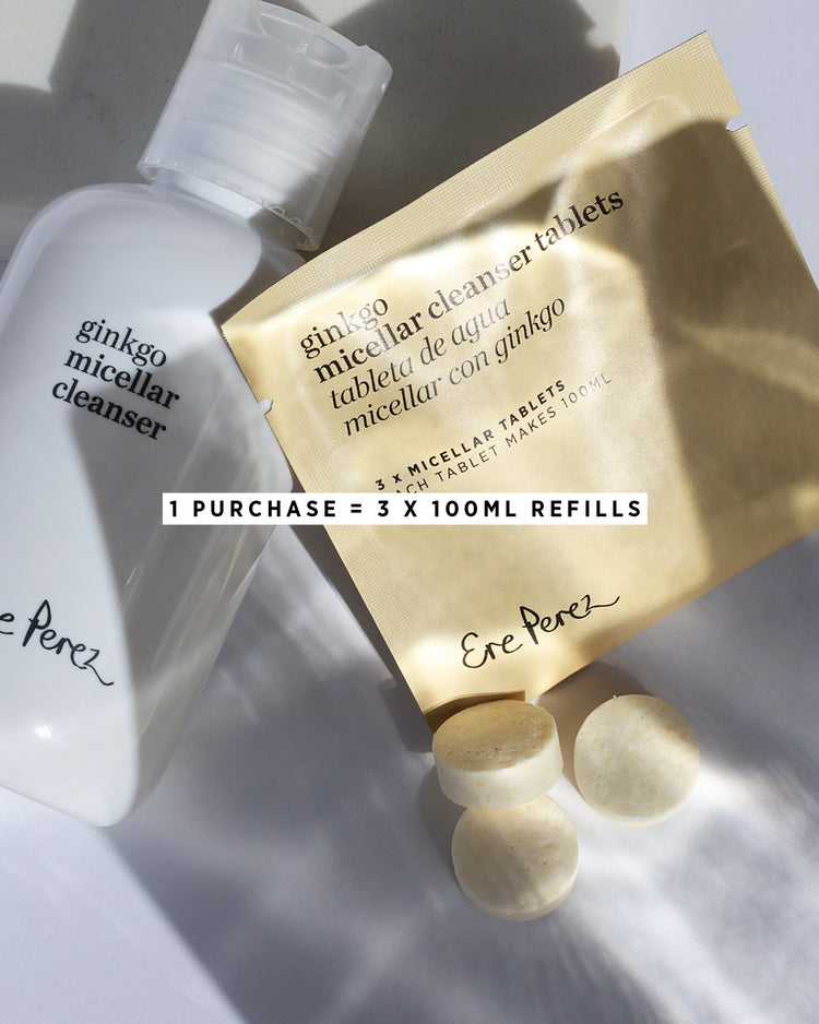 Ginkgo micellar cleanser