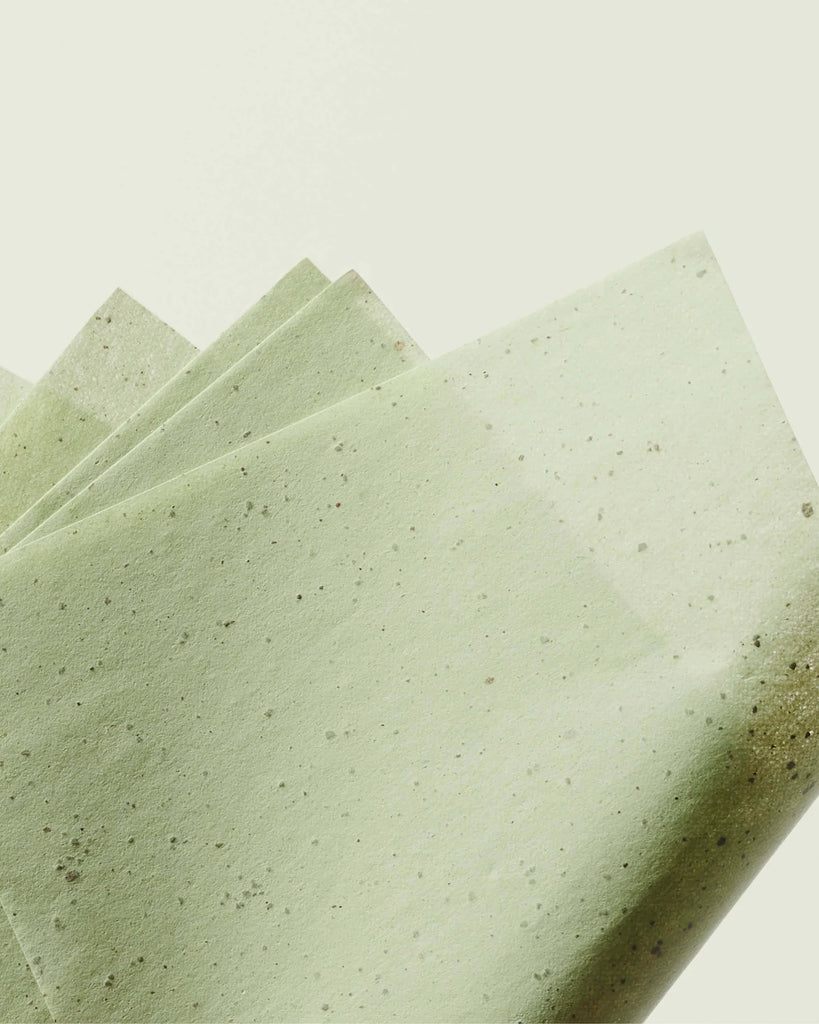 Green tea oil control paper