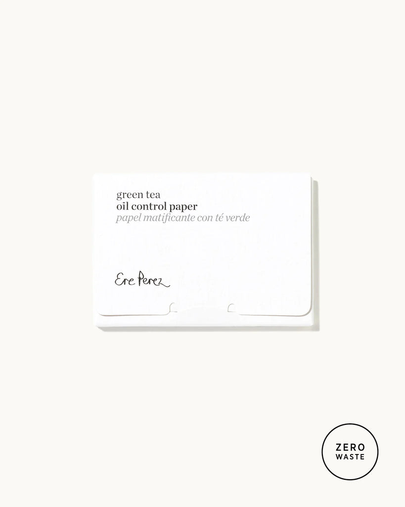 Green tea oil control paper
