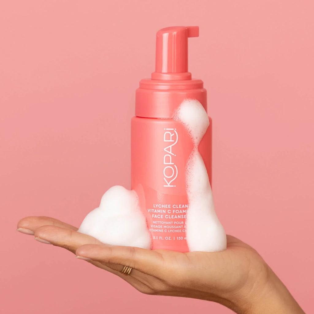 LYCHEE CLEAN VITAMIN C FOAMING FACE CLEANSER