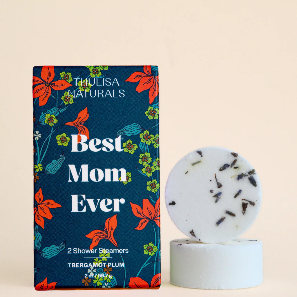 Bergamot & Plum Best Mom Ever Shower Steamers – 2 Pack