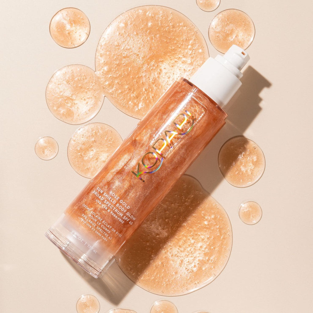 ROSE GOLD SUN SHIELD BODY GLOW SPF 45