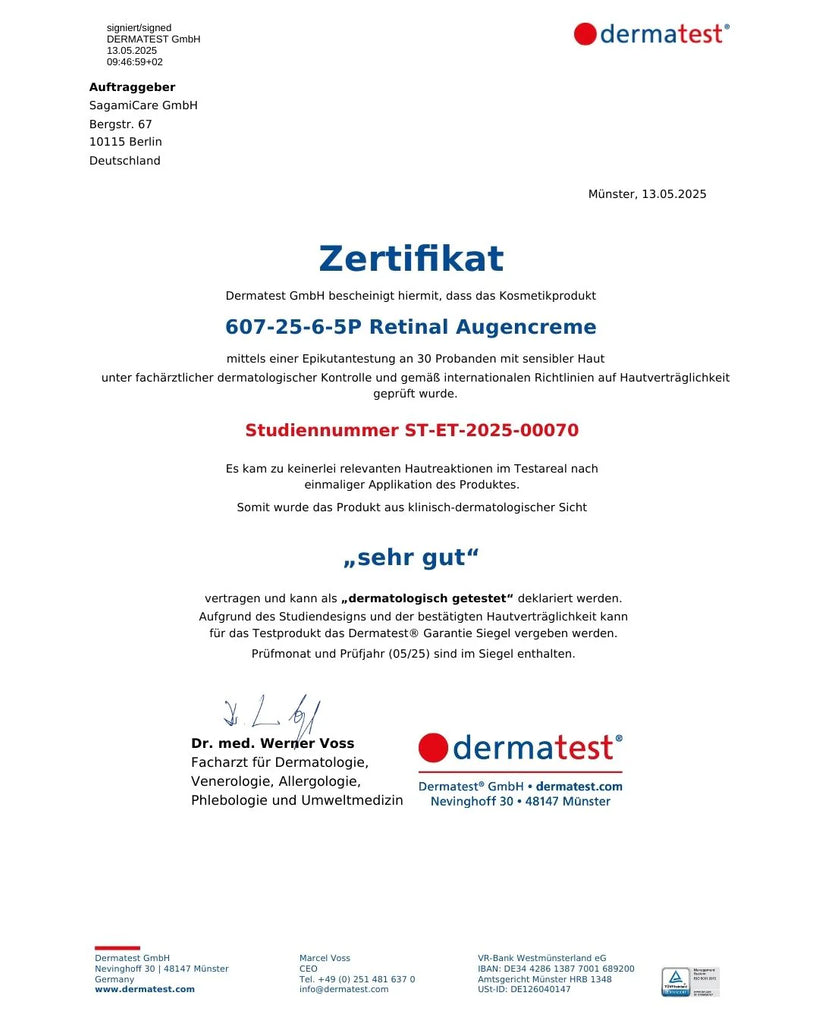 The Retinal Eye Cream with Saffron