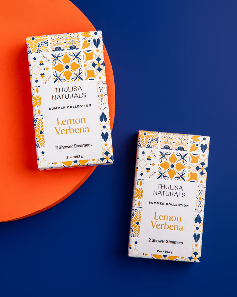 Lemon Verbena Shower Steamer - 2 pack
