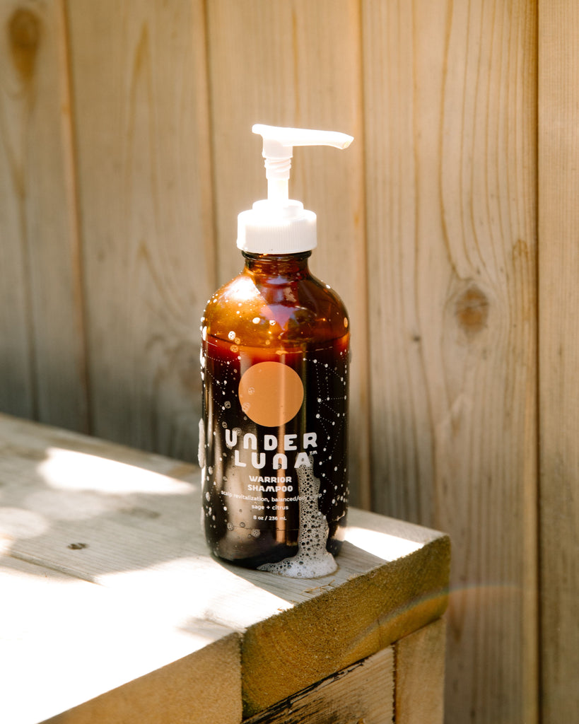 WARRIOR SHAMPOO balanced to oily scalp