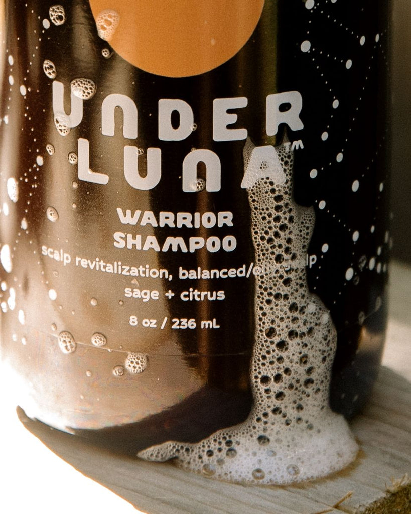 WARRIOR SHAMPOO balanced to oily scalp