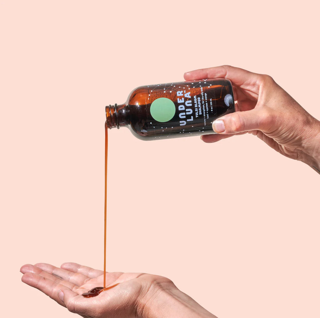 Tulsi Bloom Shampoo : for dry to oily scalp ideal for hairloss and POST-PARTUM