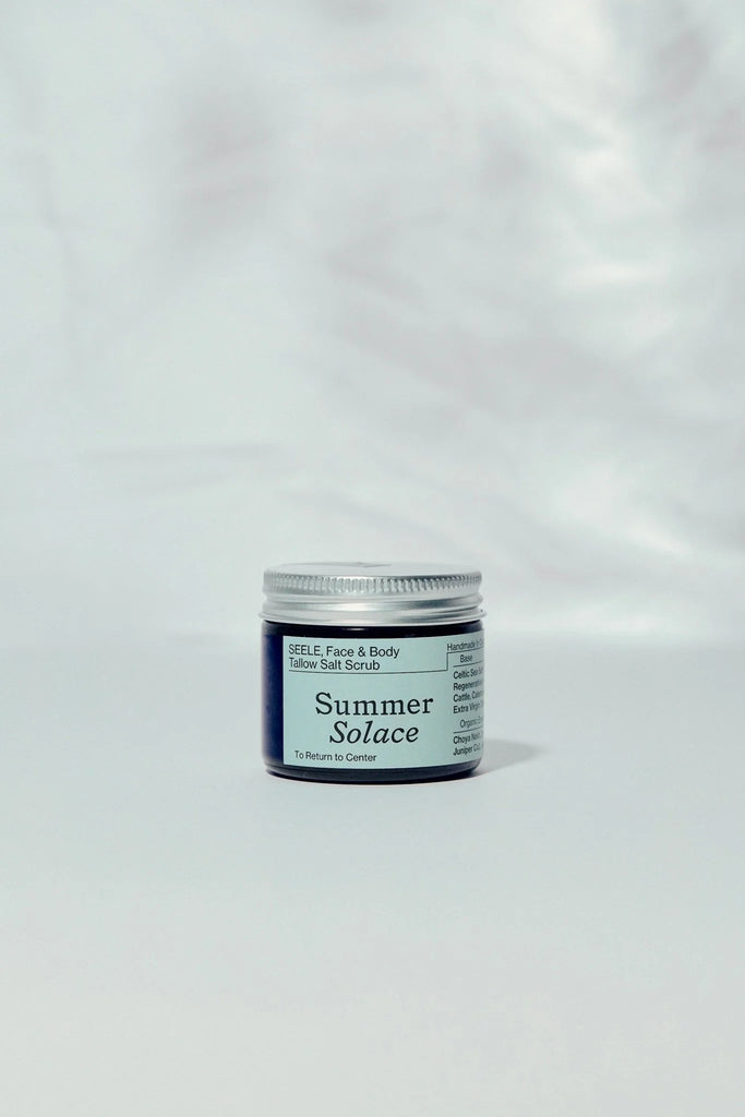 SEELE Salt Scrub | Celtic Salt®, Tallow, Choya Nākh, Sage & Coriander