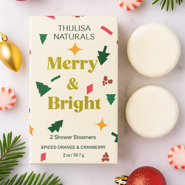 Spiced Orange & Cranberry Shower Steamer - 2 pack