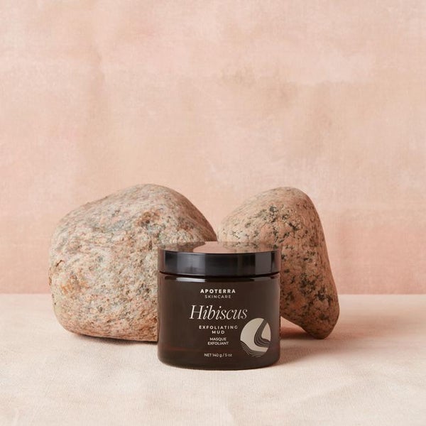 Hibiscus Exfoliating Raw Honey Mud