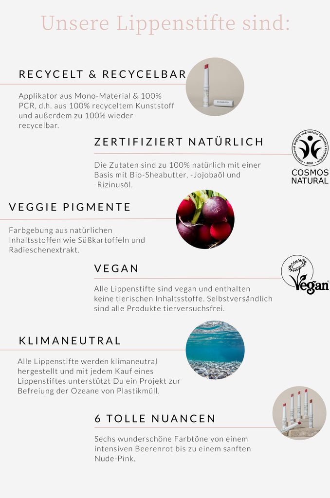 GROWTH MINDSET  vegan lipstick