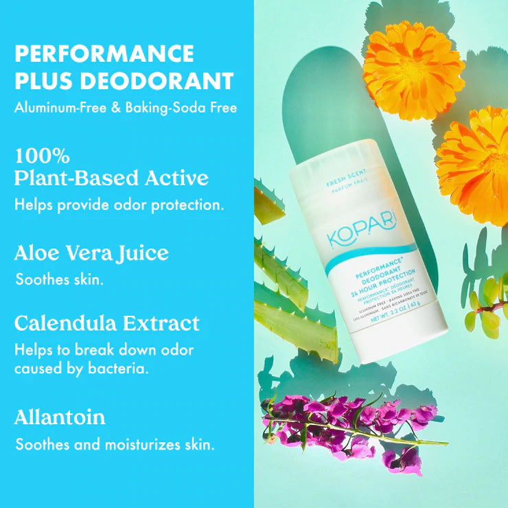 ALUMINUM-FREE DEO WITH 24 HOUR PROTECTION