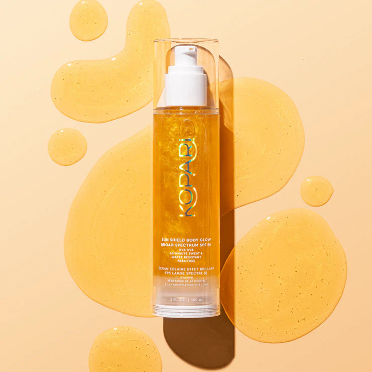 SUN SHIELD BODY GLOW SPF 50 BROAD SPECTRUM SUNSCREEN