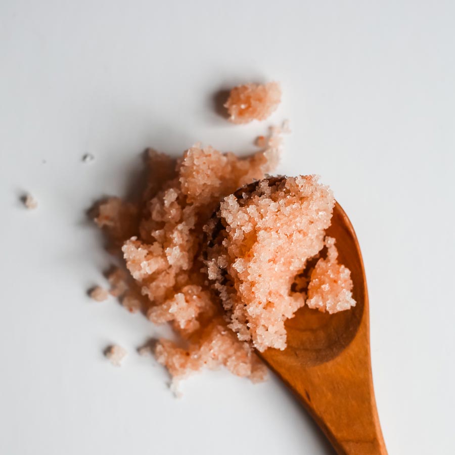 IN-STORE ONLY (REFILL): TULSI LUMINOUS SCRUB WITH LAVENDER + PINK SEA SALT